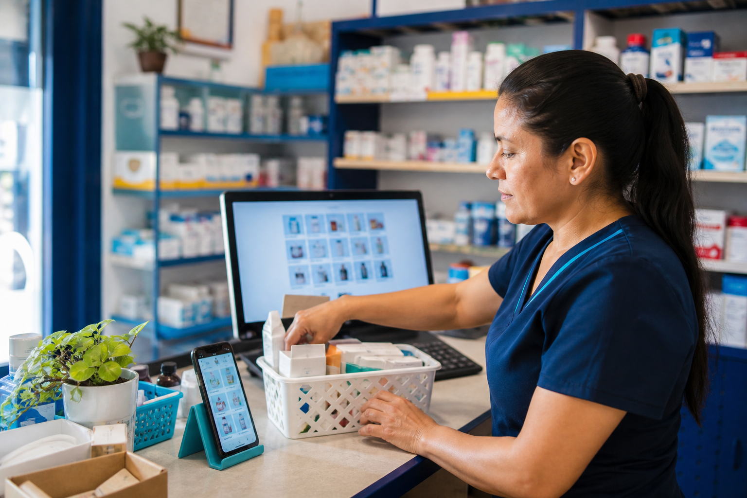 FarmaServi ayuda a ordenar ventas, productos y pedidos de una farmacia